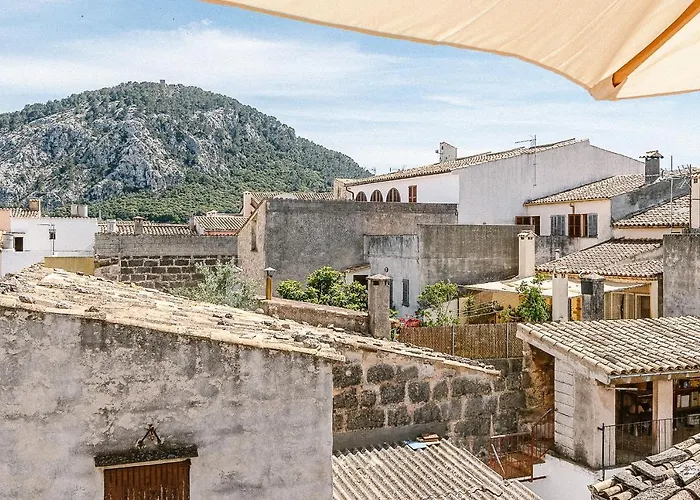 Townhouse With Puig De Maria View By Homevillas360 * Pollenca