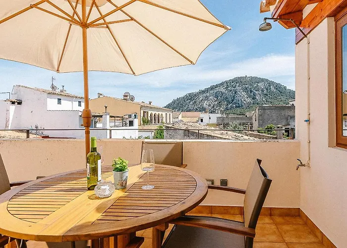 Townhouse With Puig De Maria View By Homevillas360 Feriehus